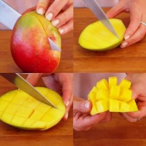 Mango cut